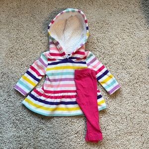 Carters Hoodie and Pants Outfit (3 months)
